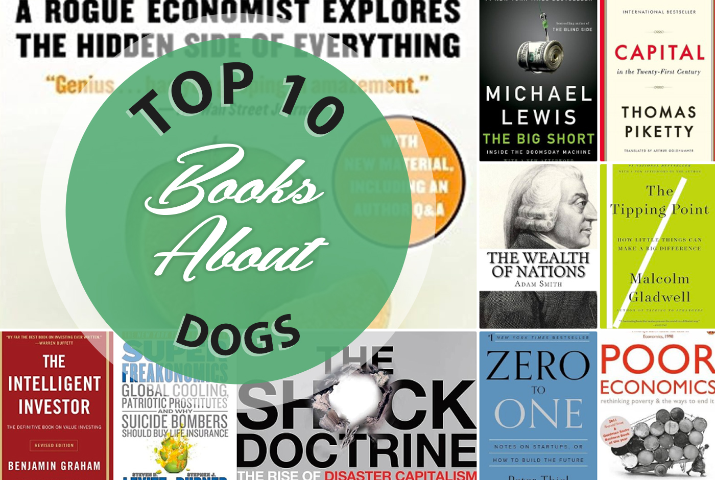 Must-read books about economics