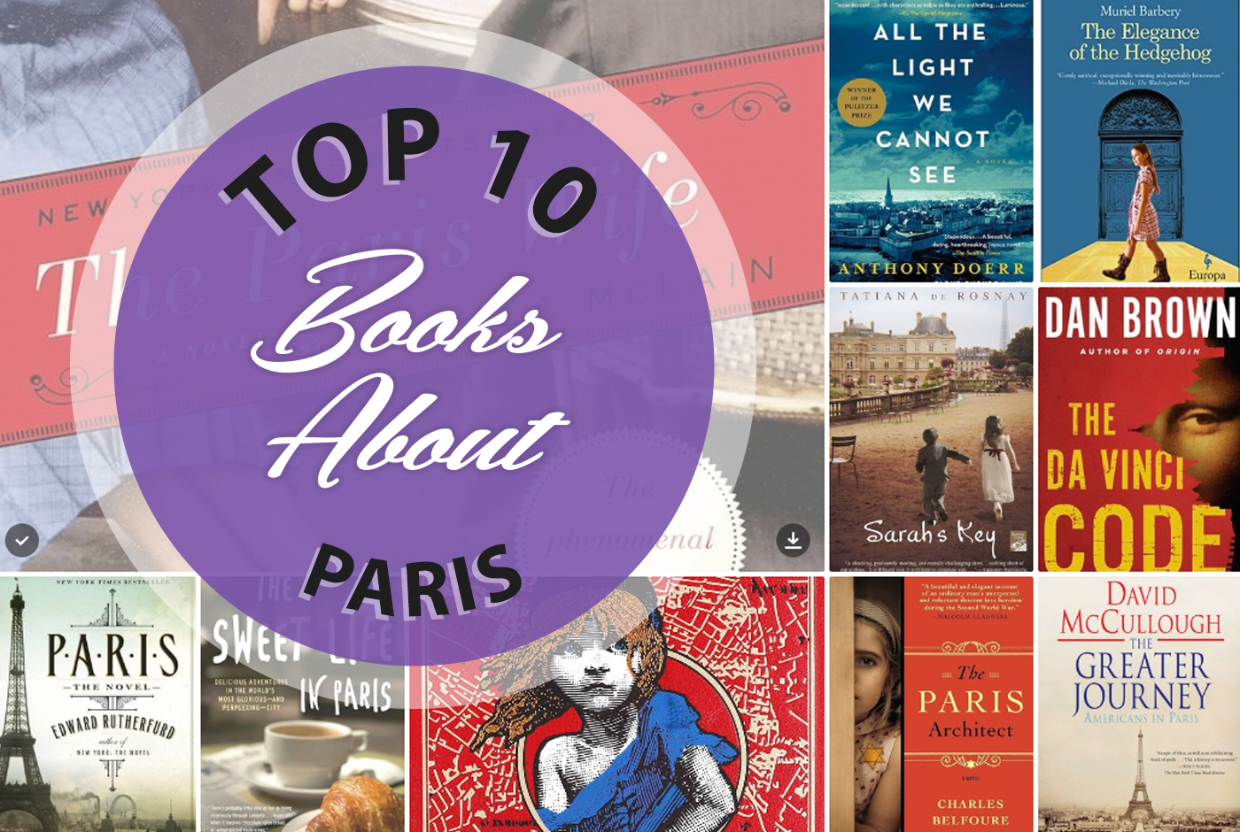 Top books about paris