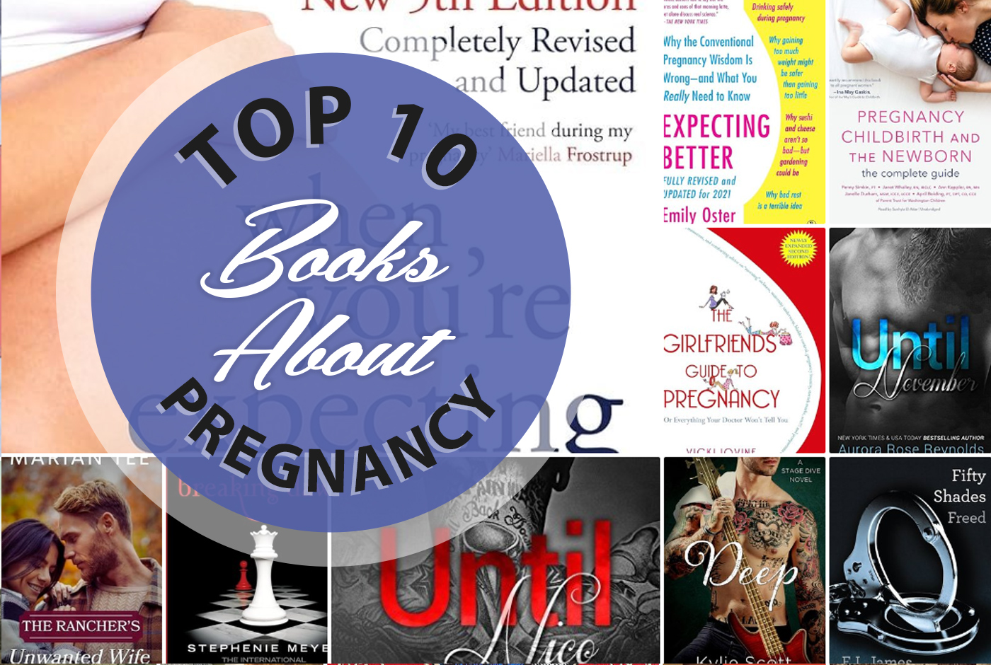 Top books about pregnancy