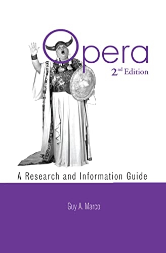 Opera: A Research and Information Guide